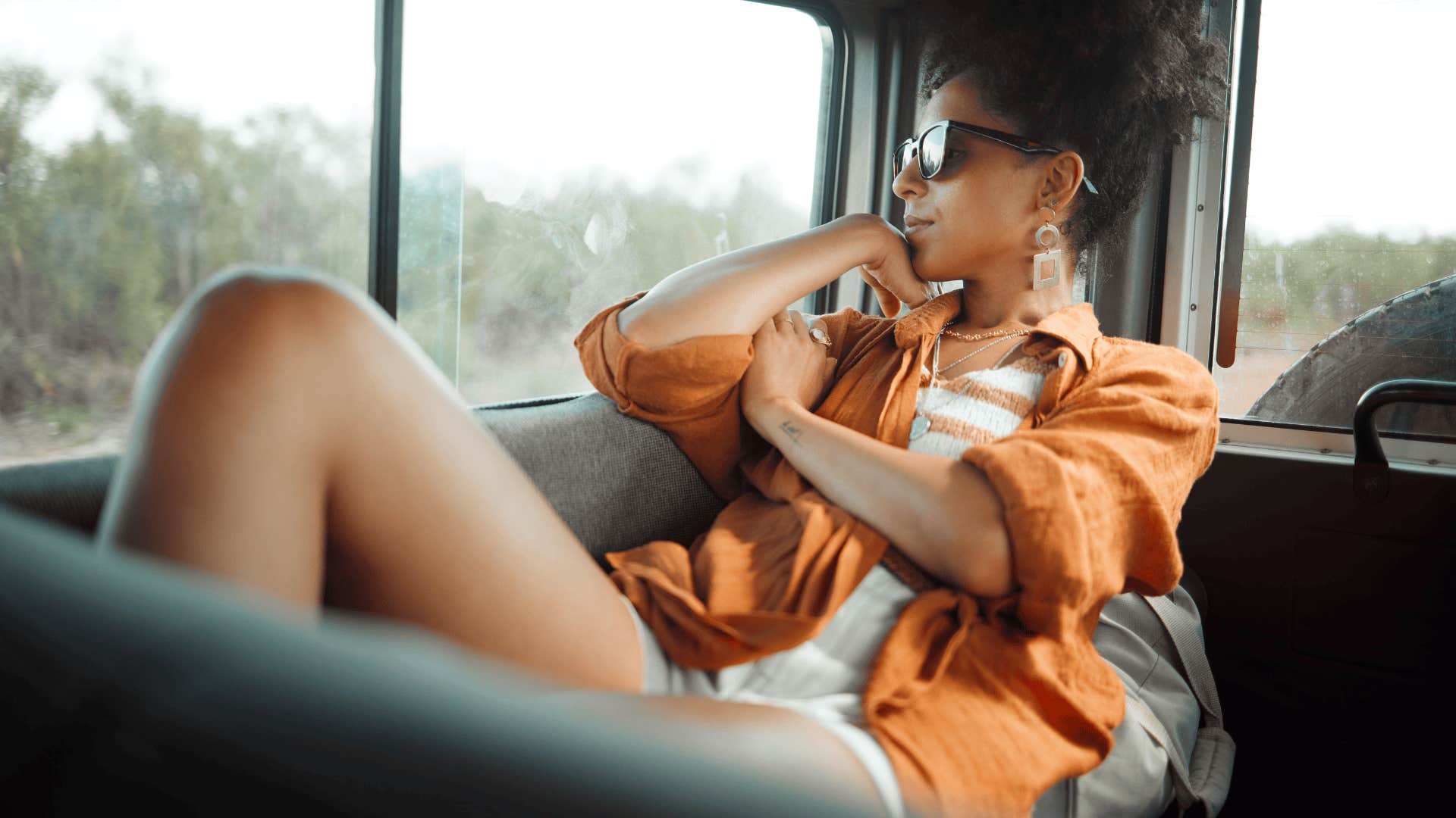 woman stays cool calm and collected to make her ex regret losing her