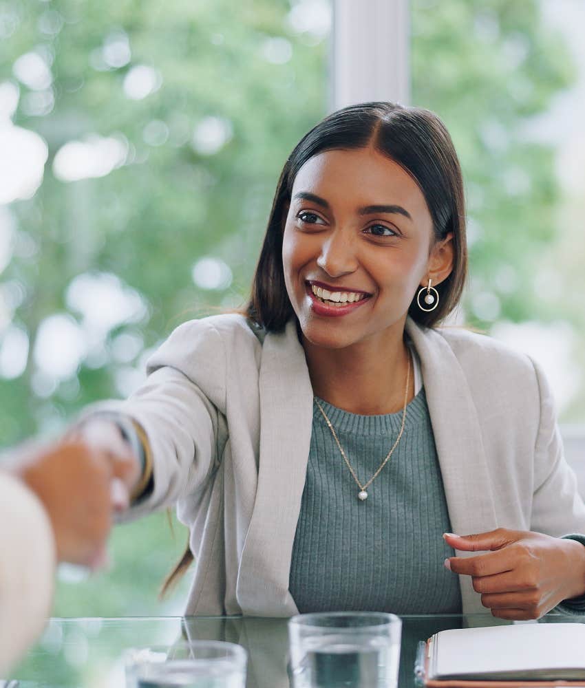 Woman quite people pleasing to value her vision