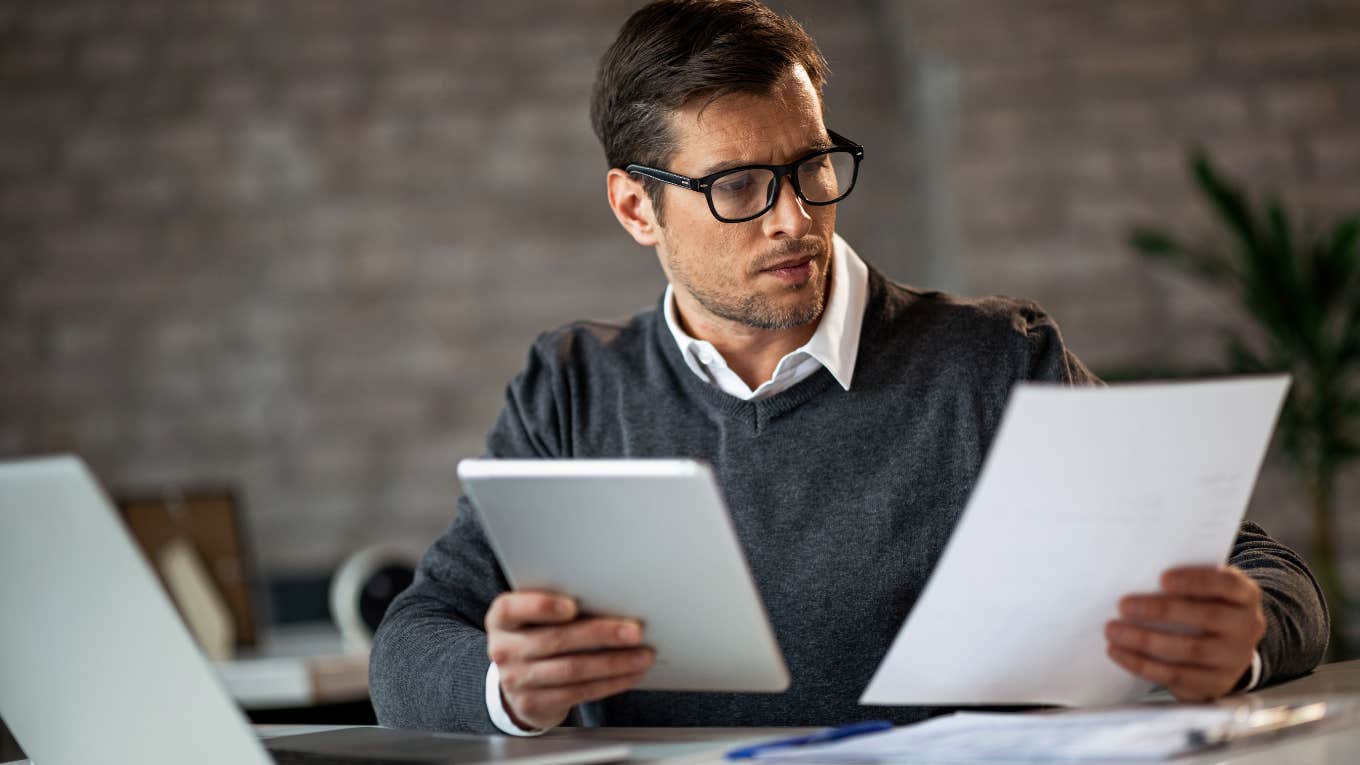 Man Working More Than One Full Time Job