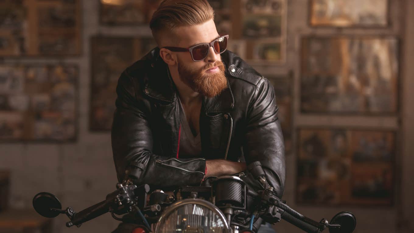 Man who has the personality traits that make him cool