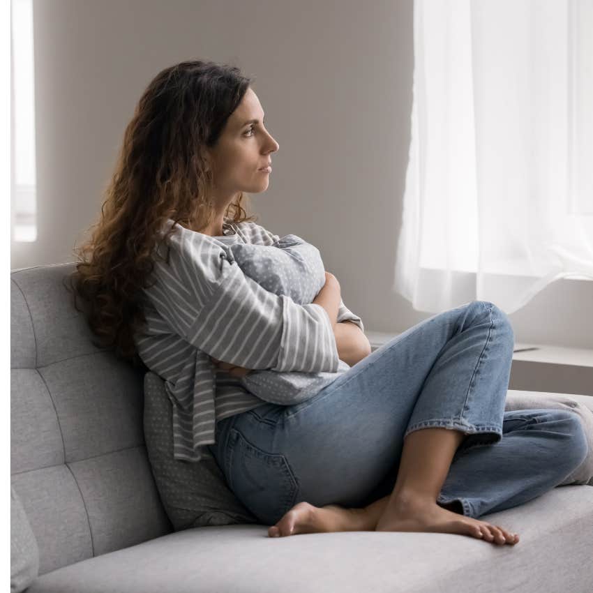 woman who is hard to get close to because she doesn't take care of herself