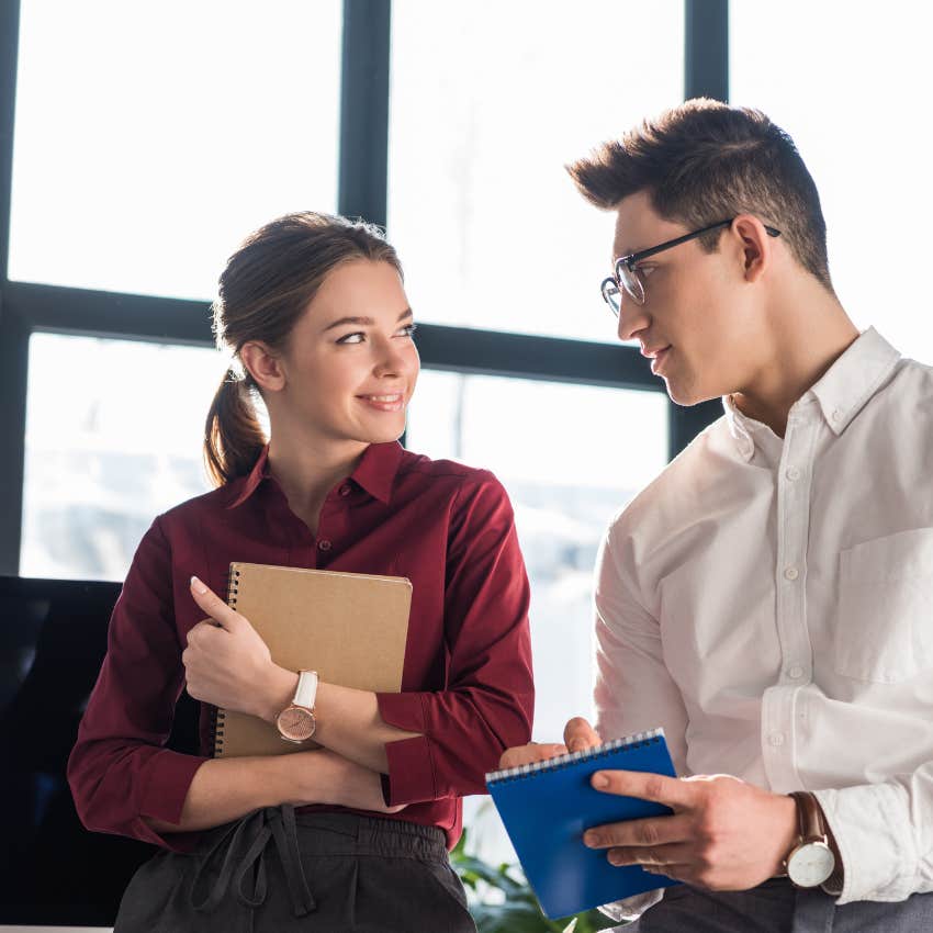 woman having an emotional affair and a growing need for contact with man