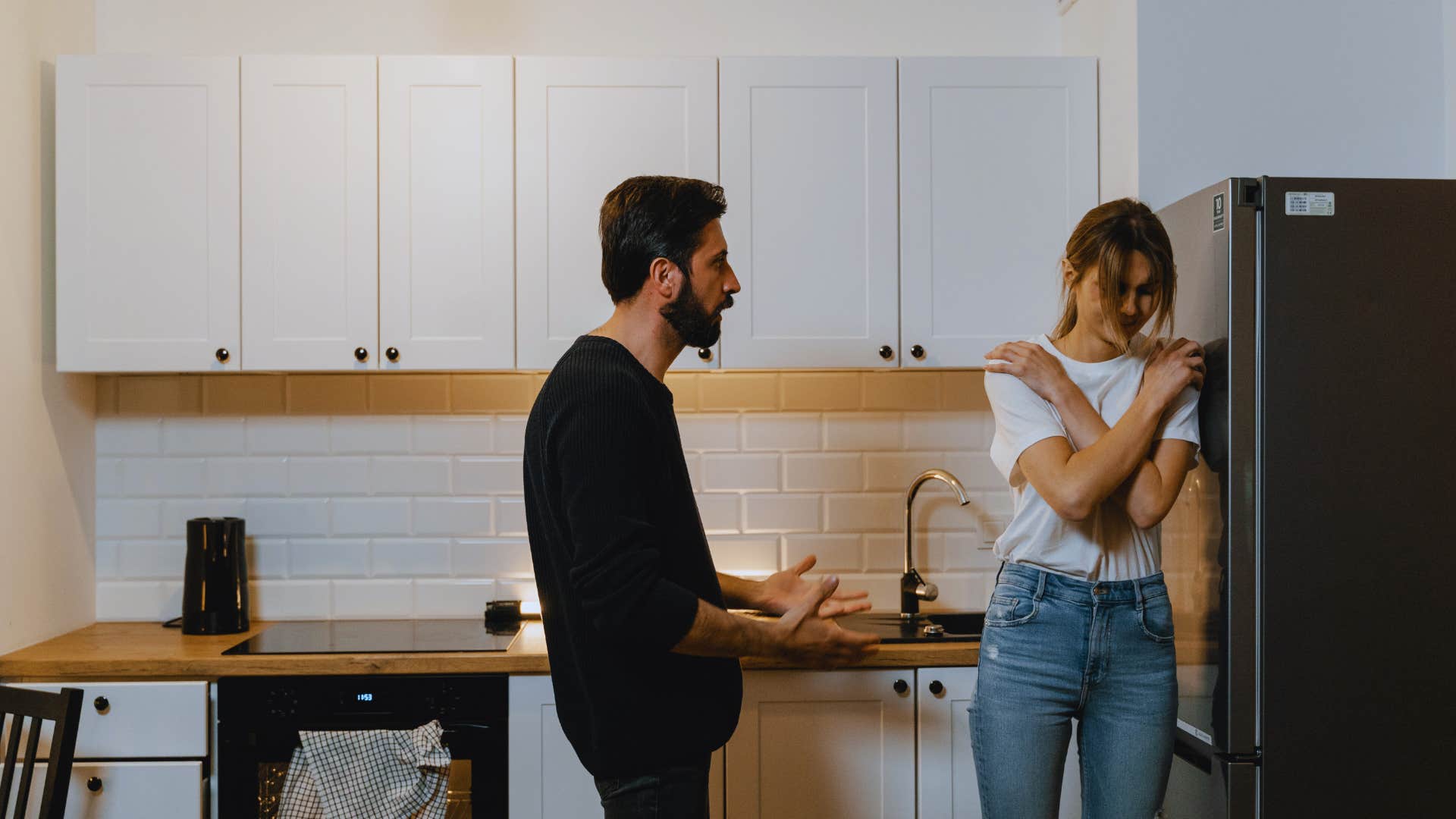 He jokes about hurting you signs he's tired of you fed up with your relationship