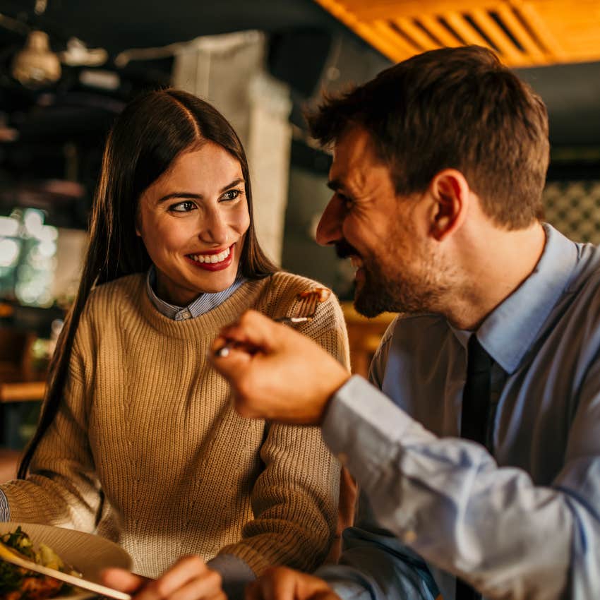 man who is starting to like woman even if he guards his heart initiating plans