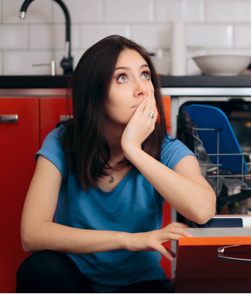 Self respecting woman can't stand the thought of them with someone else