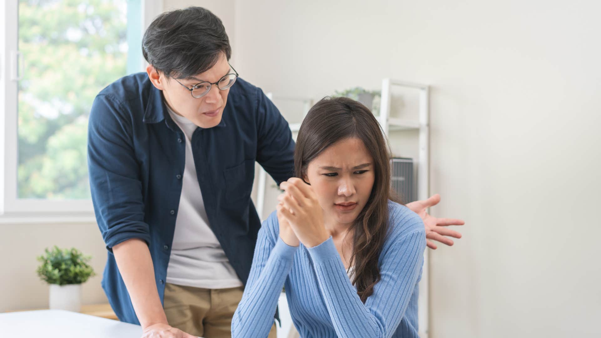 Couple out of love never comfort