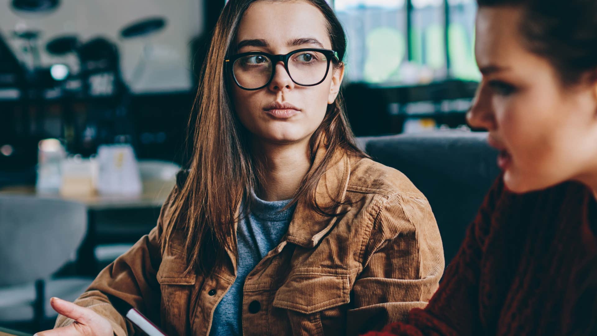 woman who is a deeply kind person and is honest