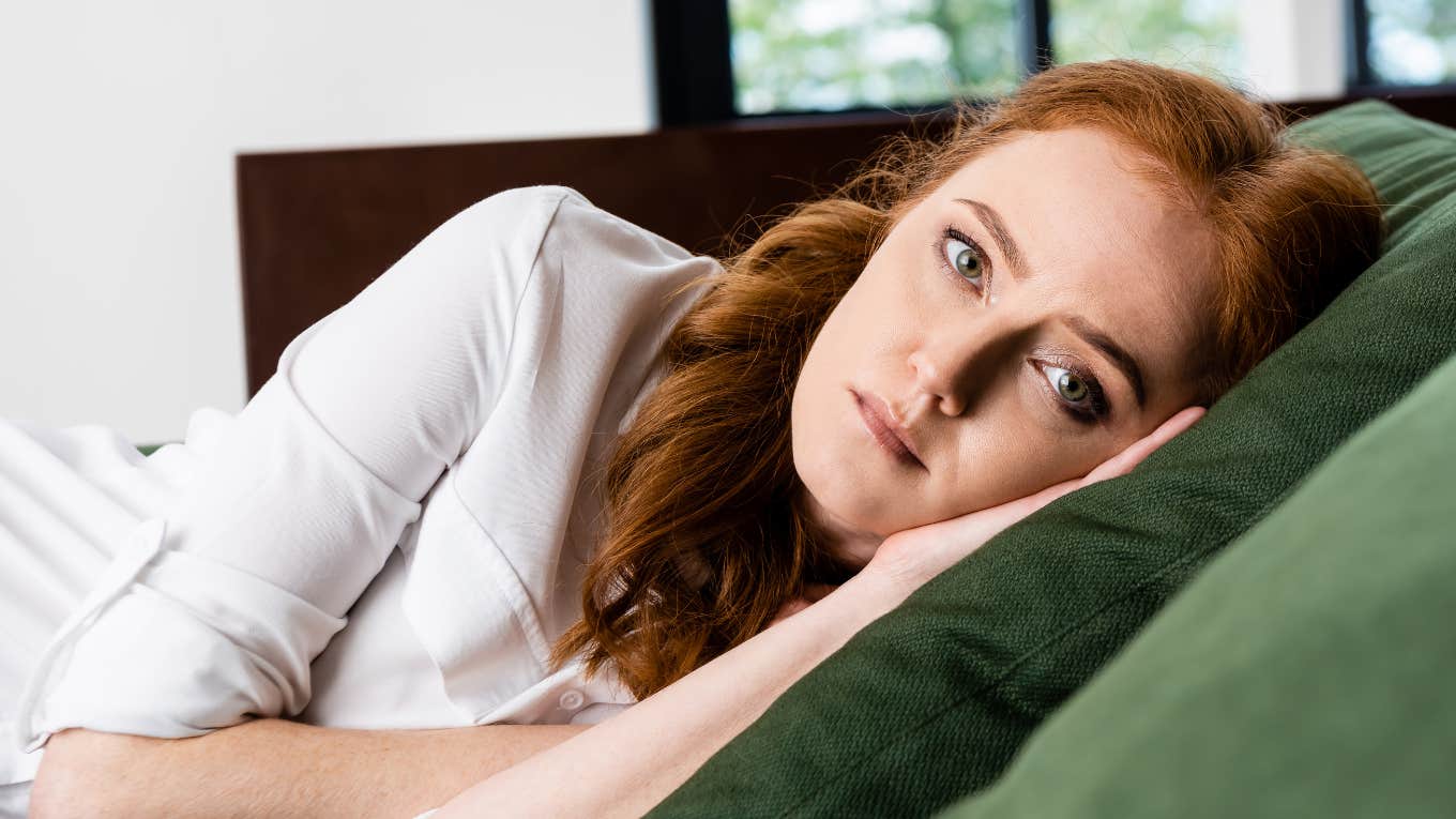 Signs You're Not Too Sensitive, You're Just Sensitive To Poor Treatment sensitive woman feeling sad from poor treatment
