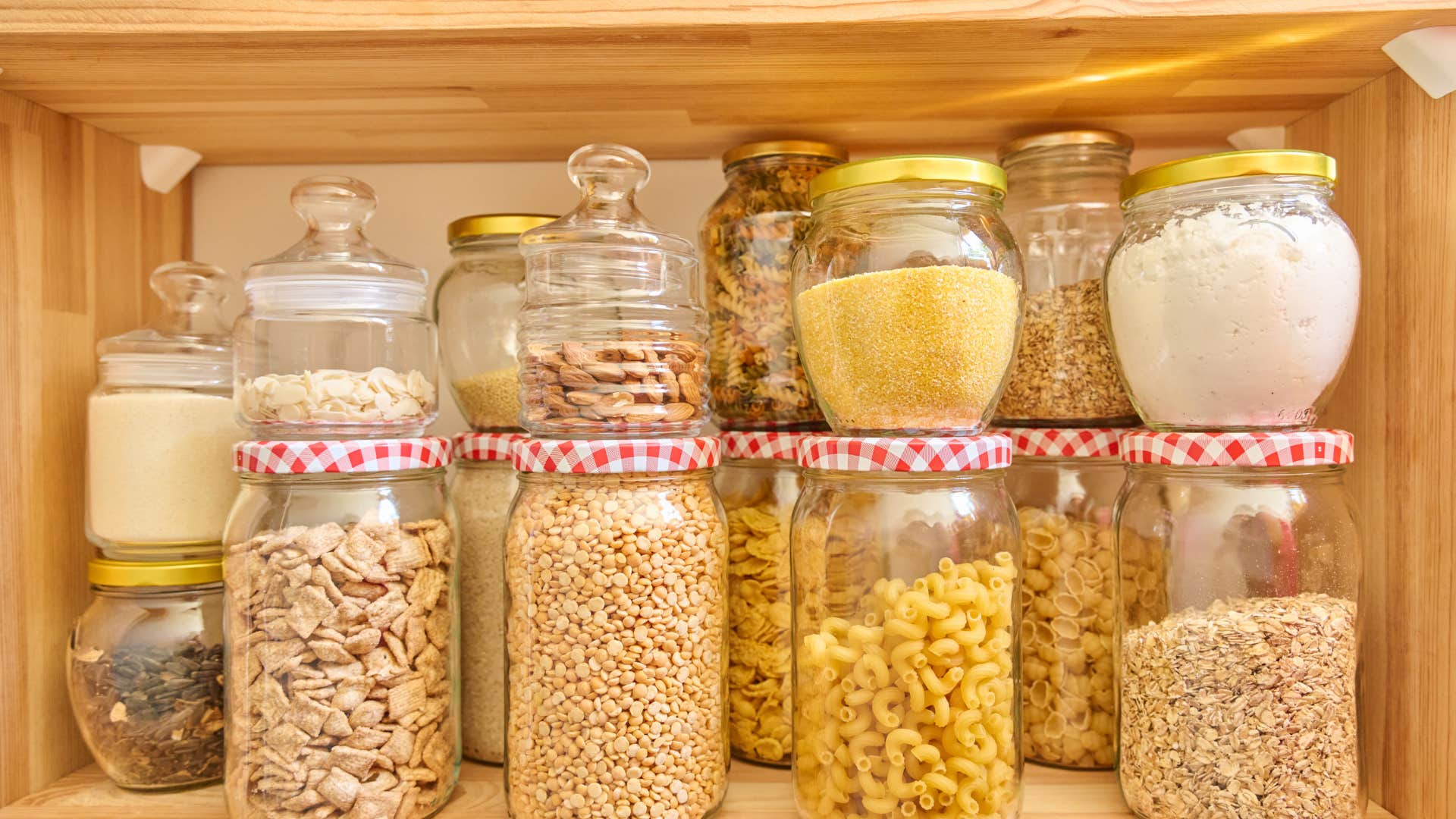 small things frugal people keep in their kitchens that save them a ton over time dry staples like rice, pasta, and lentils