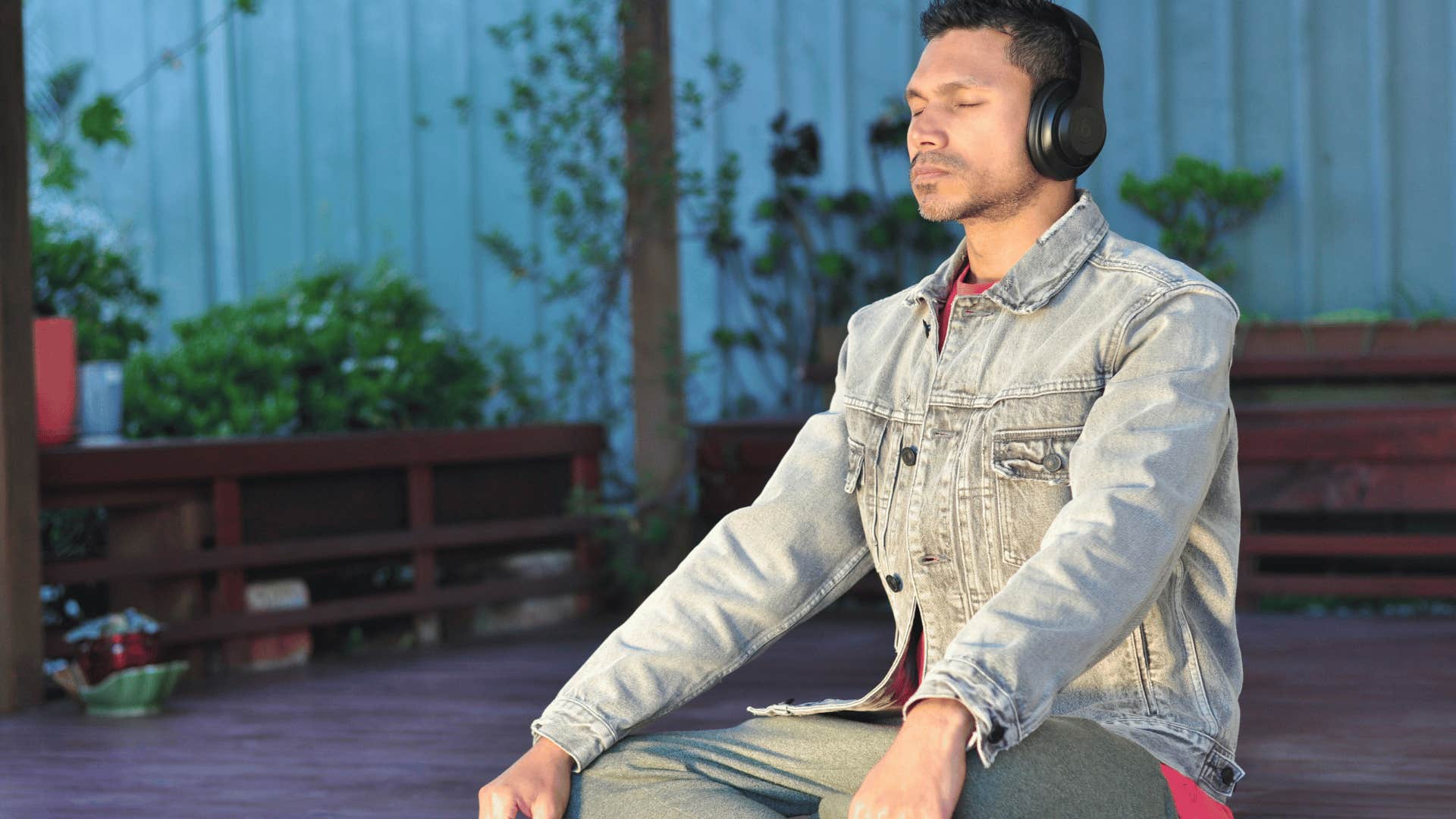 strong man wake up grateful practice mindfulness
