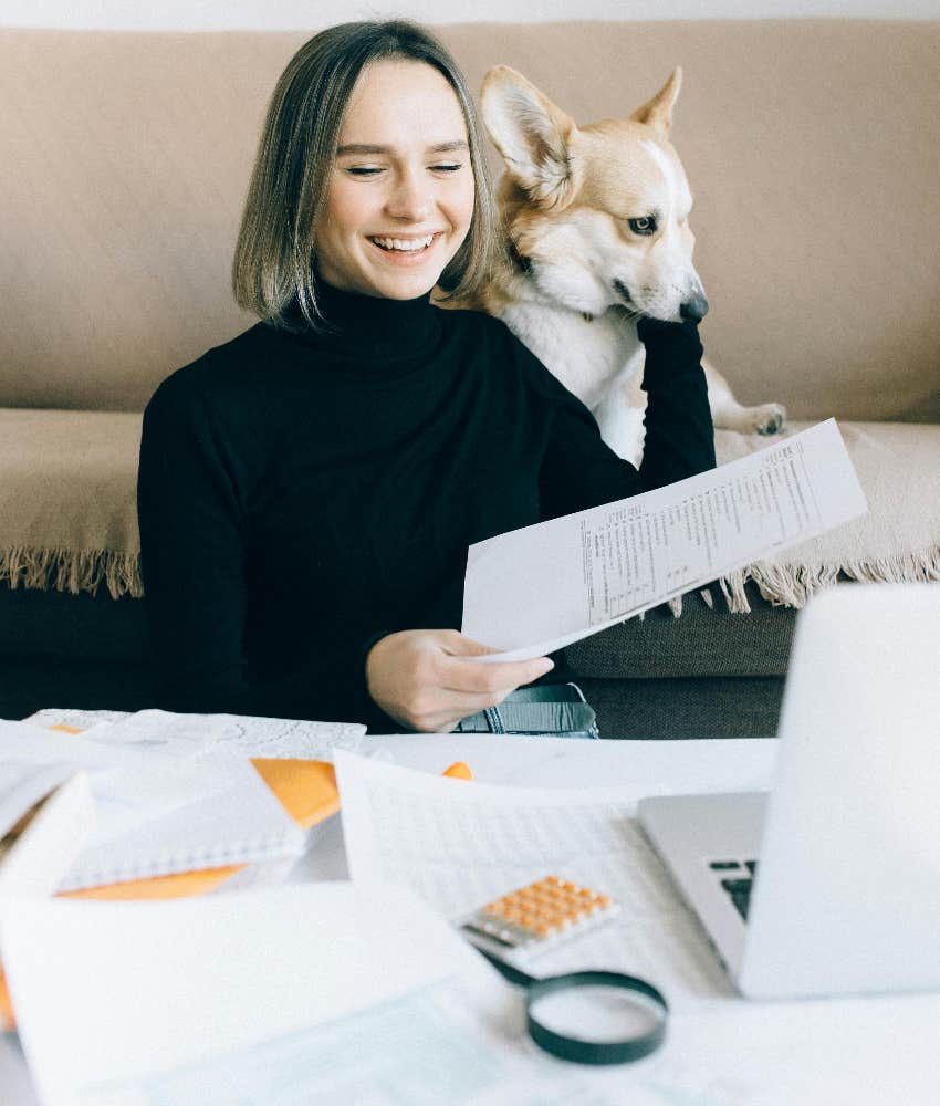 dogs feel humans work stress study
