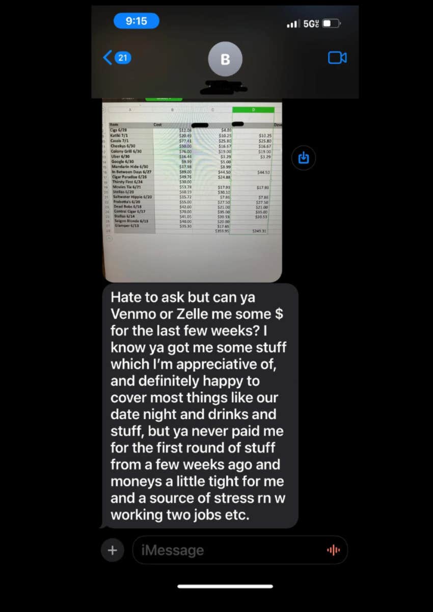 text message