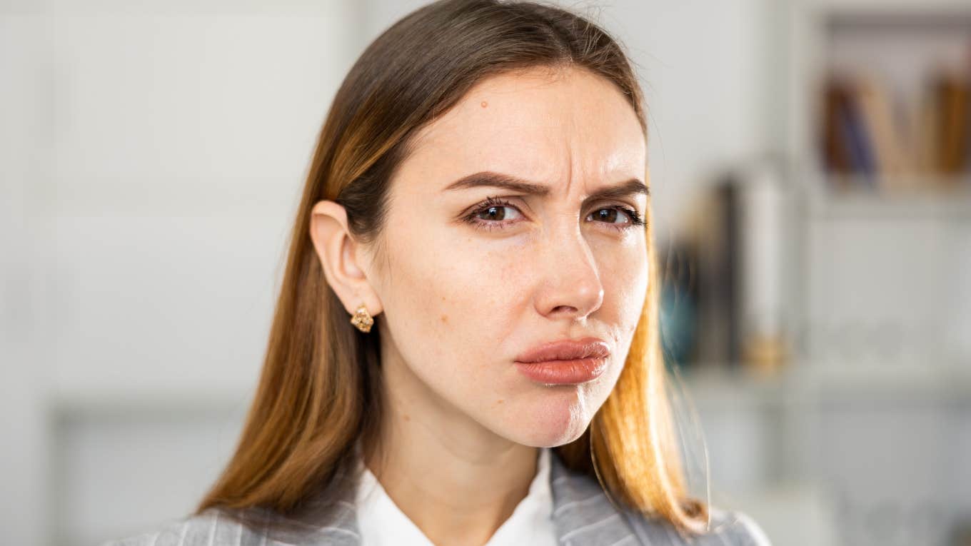 Things That Instantly Annoy People Who Were Raised With Good Manners woman annoyed by others bad manners