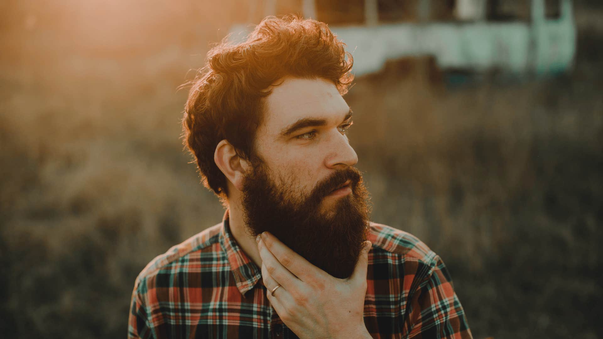 man carries struggles she will never see