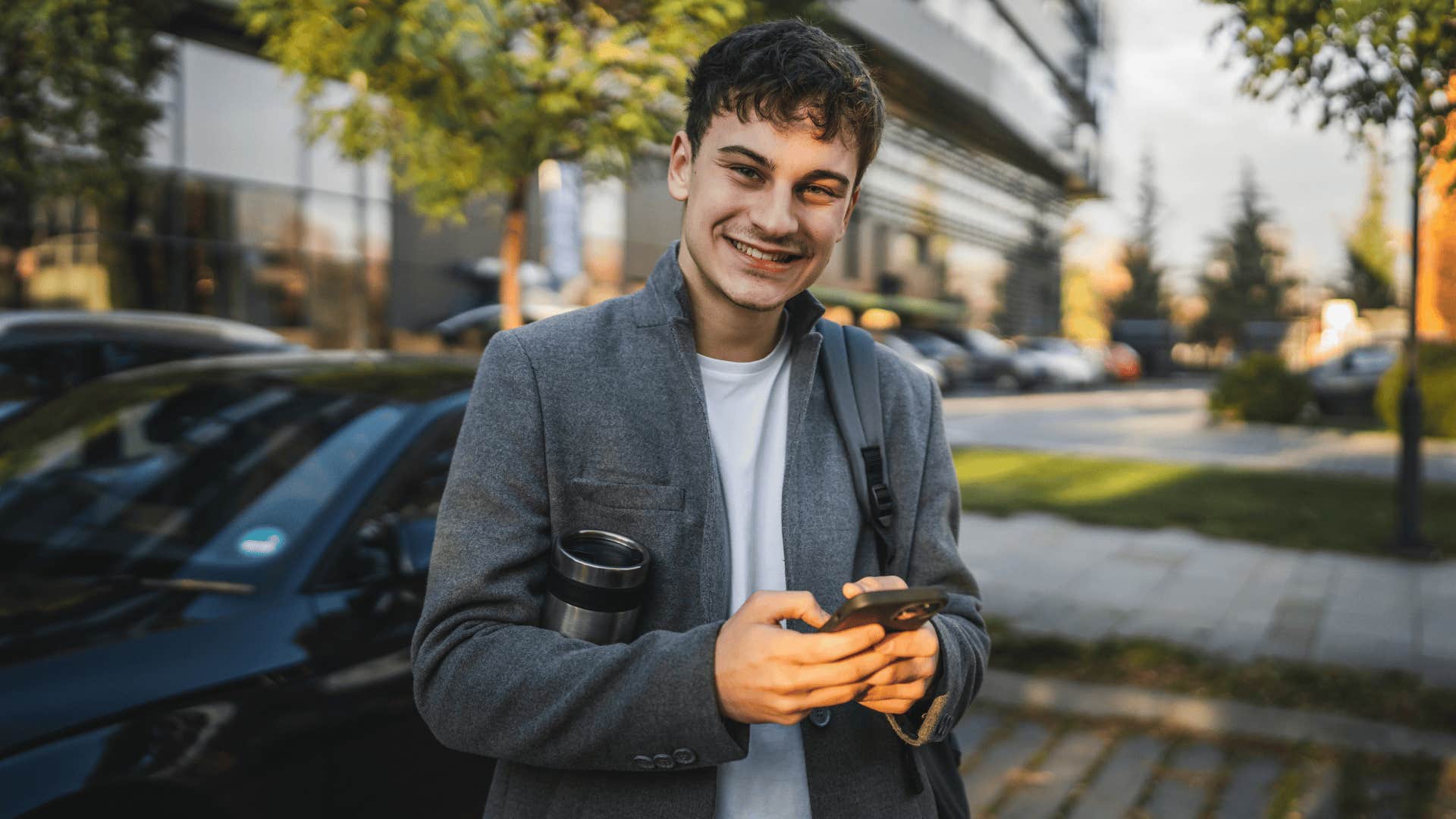 man loves being complimented