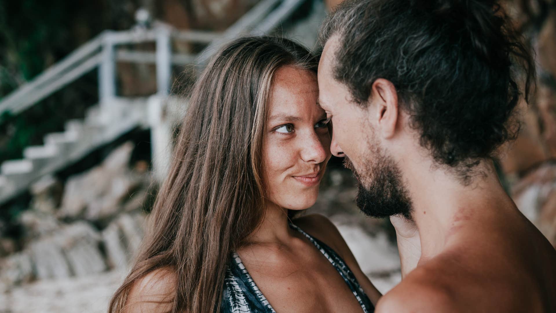 man wants woman to feel satisfied in bed