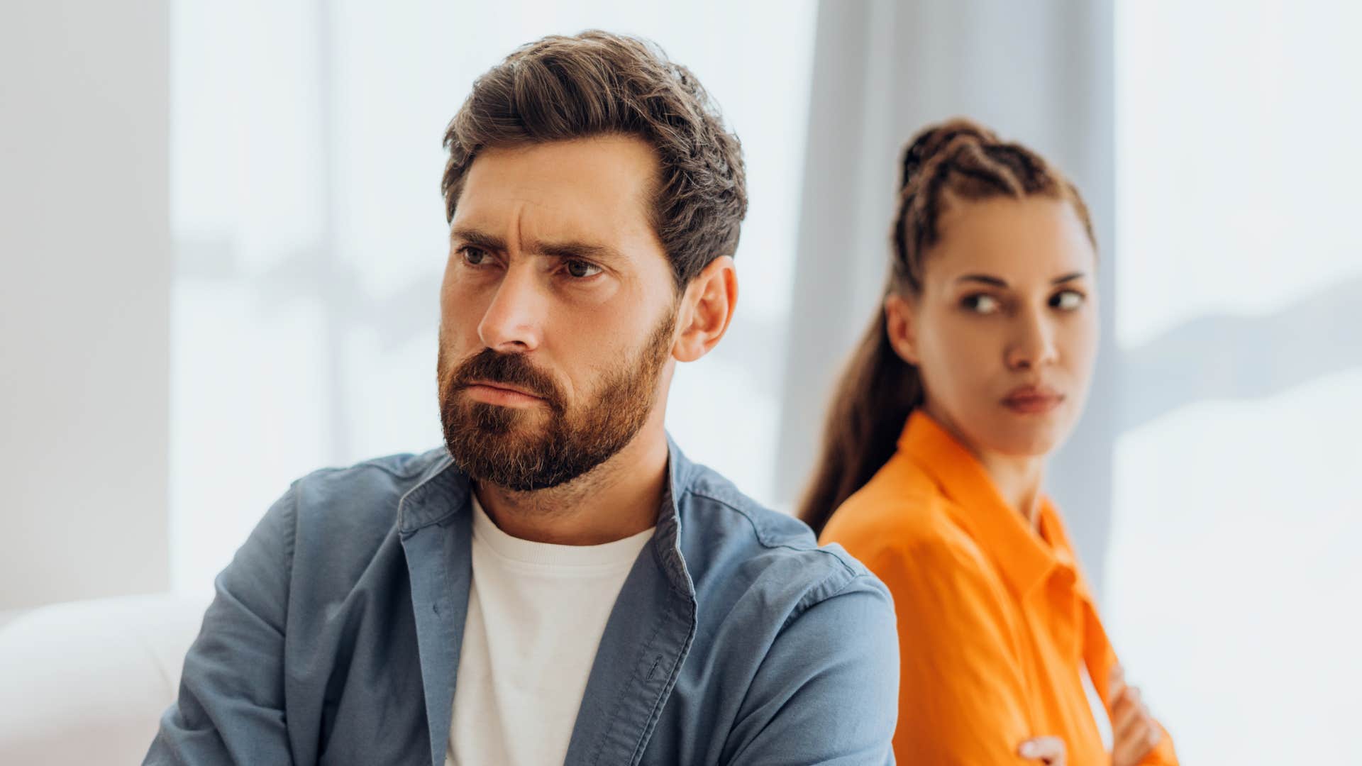 woman mad that boyfriend wont change himself for her