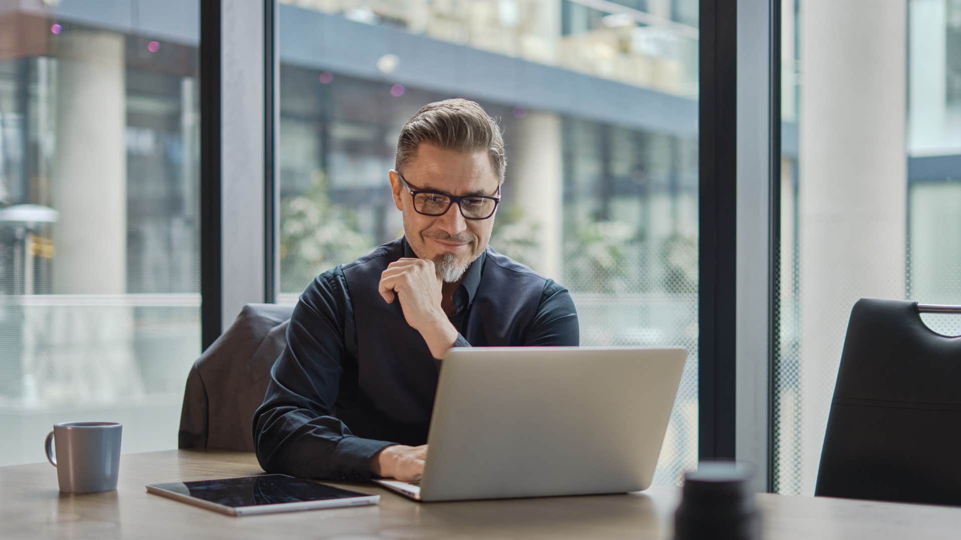 man with scary levels of concentration who never has incomplete projects