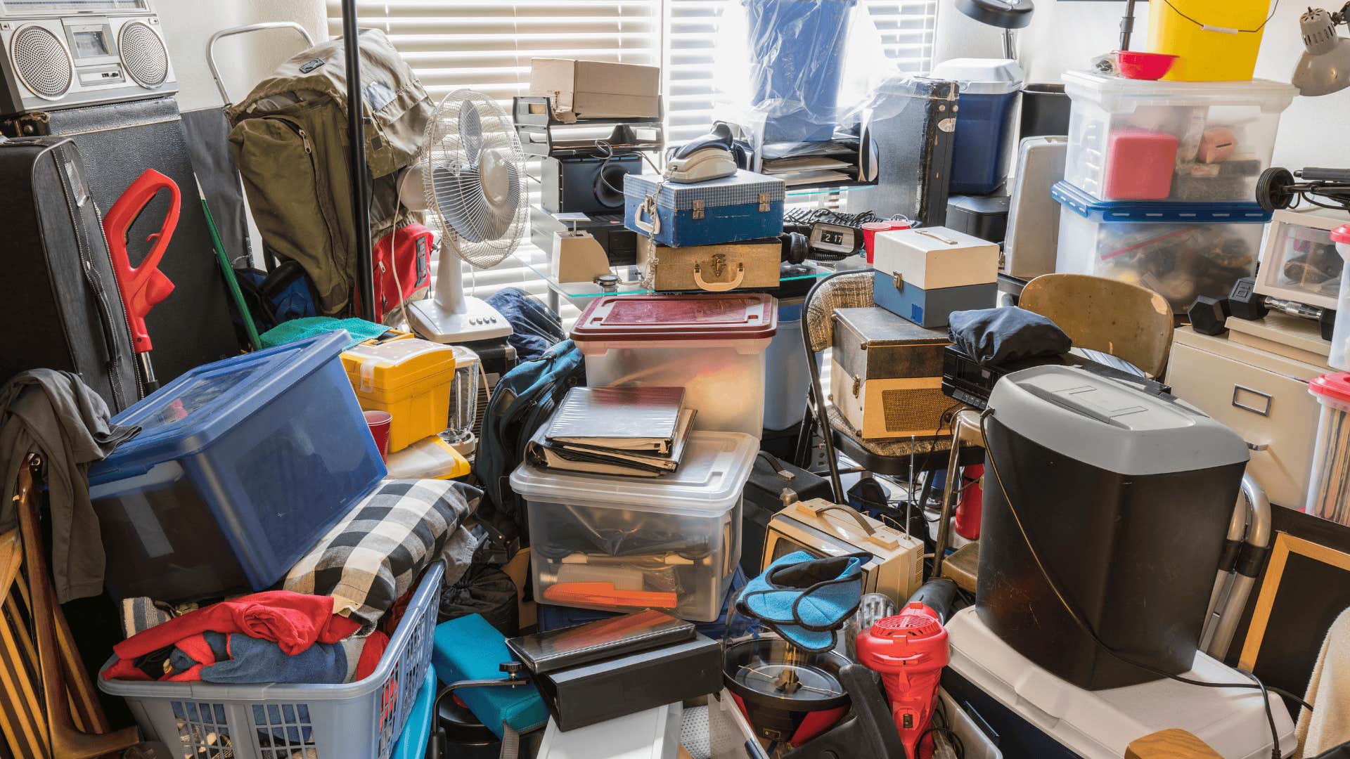 Clutter is stuffed into closets or hidden corners reveal they don't actually have their life together 