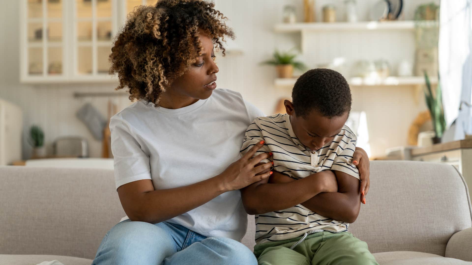 wise parent teaching her kid the value of money by practicing patience
