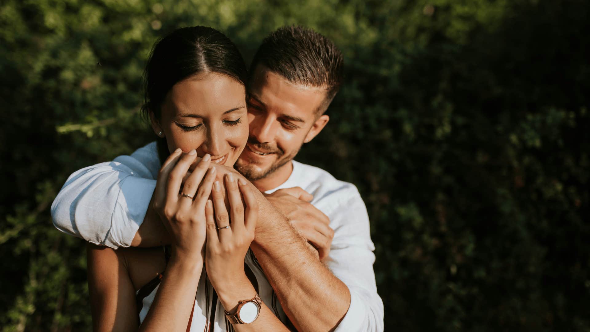 person dating an only child who is an expert cuddler