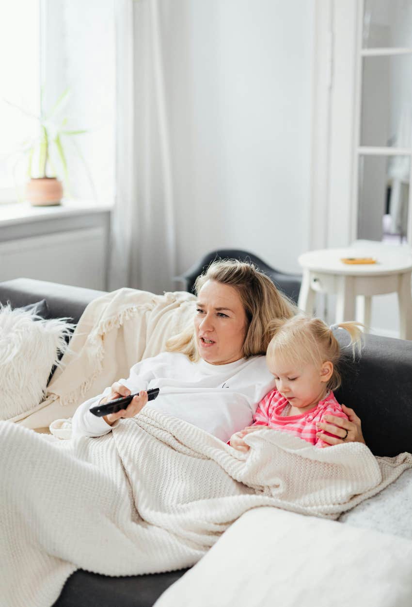 type b mom more relaxed