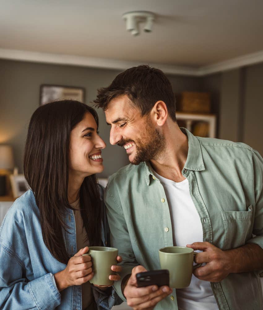 Couple trusts not to hurt reject or control each other