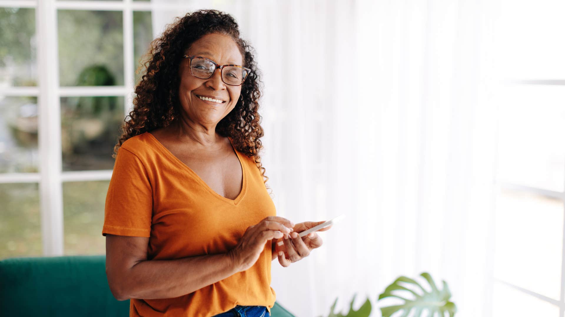 woman in retirement with the secret that life is a struggle programming