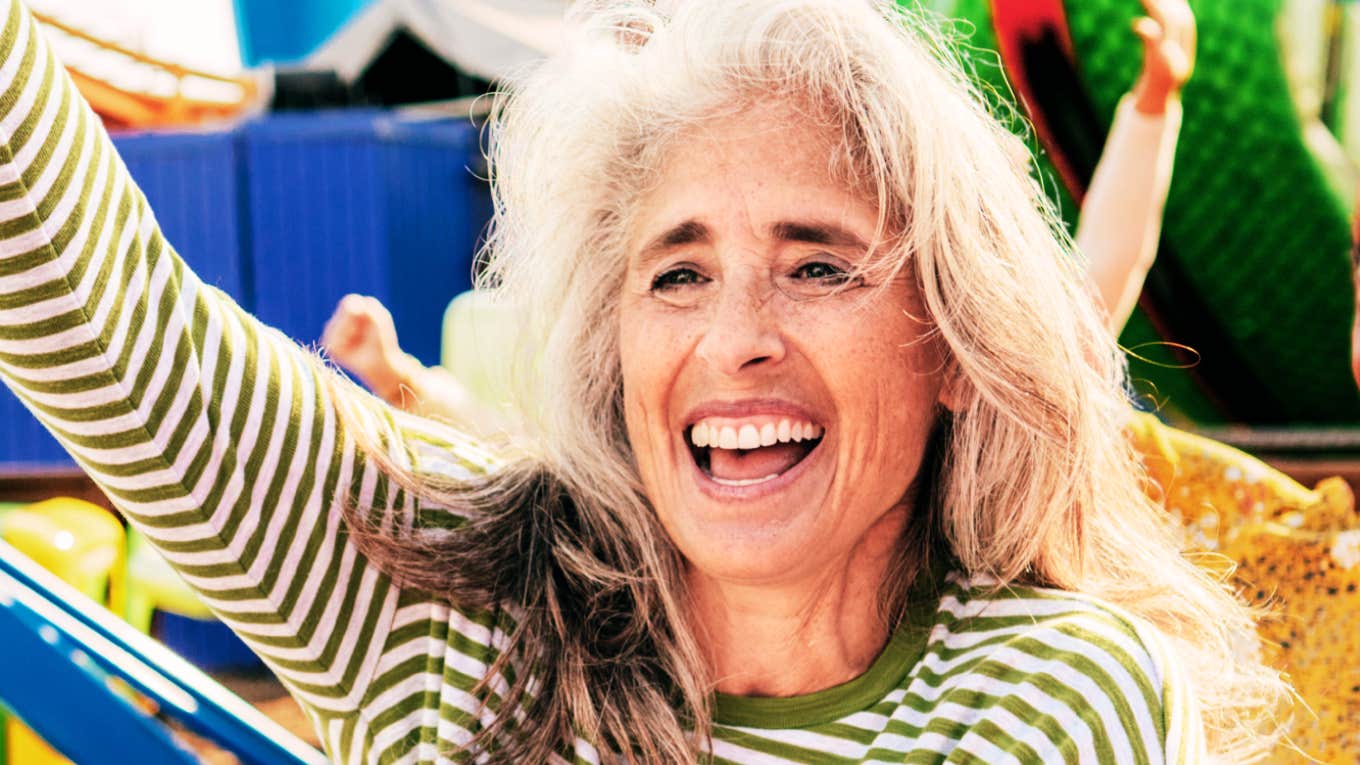 Person who is thriving in retirement. 