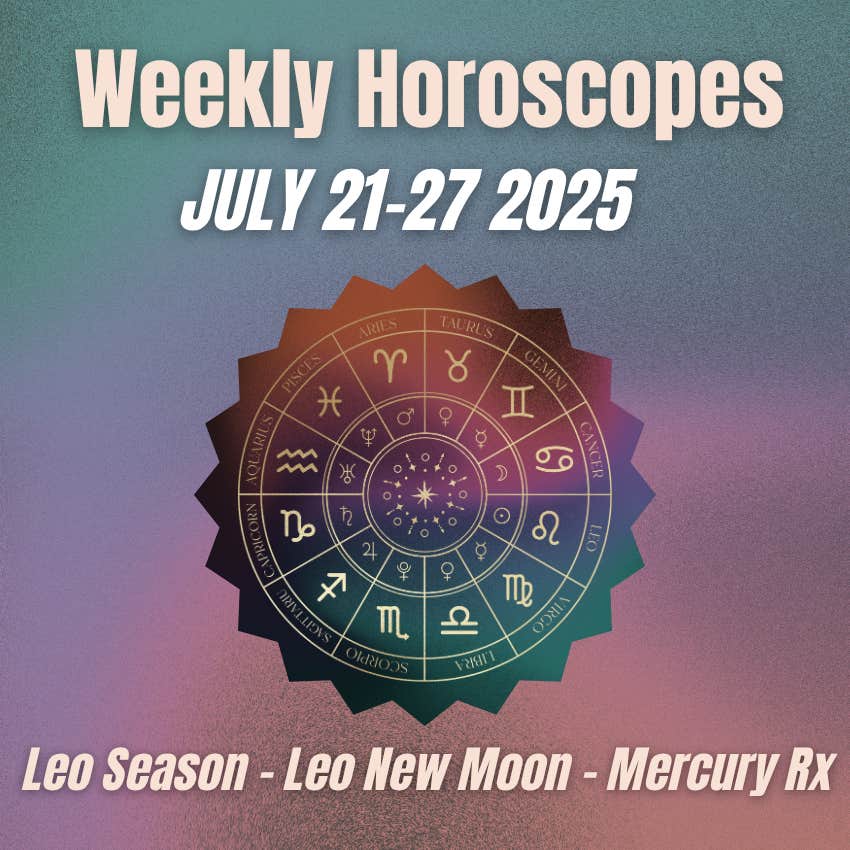 weekly horoscope July 21 27 2025 details 