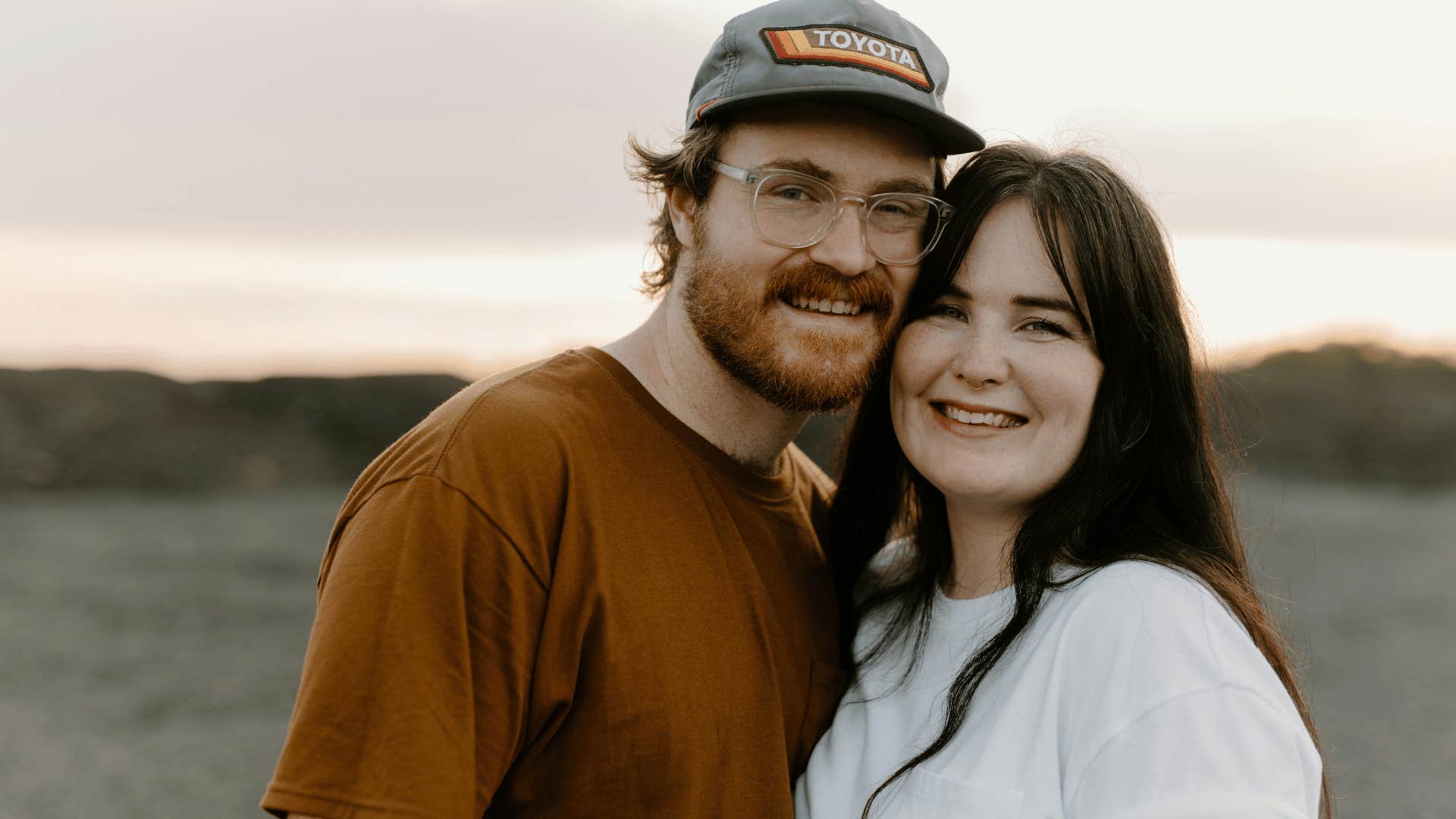 happy couple respecting they are different people