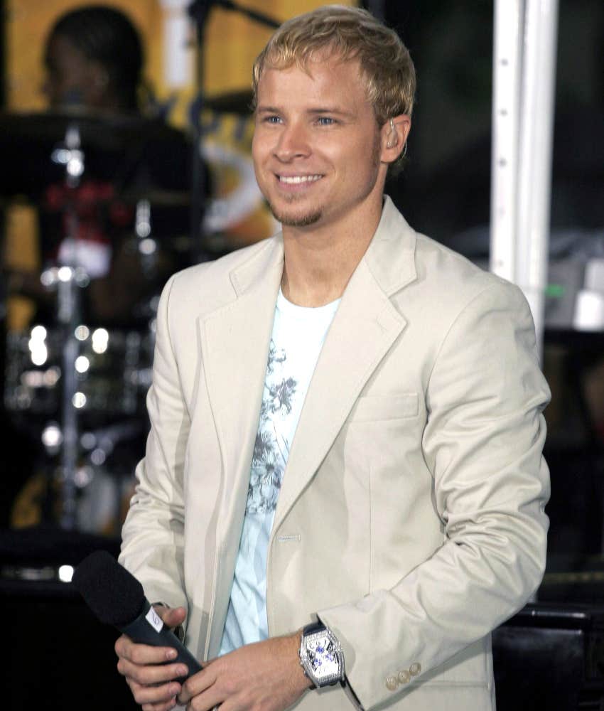 Brian Littrell on stage
