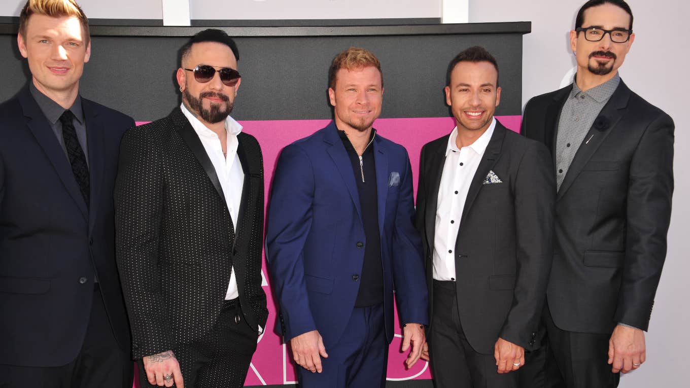 Why A Backstreet Boy Is Suing A Florida Sheriff’s Office Backstreet Boys on the red carpet