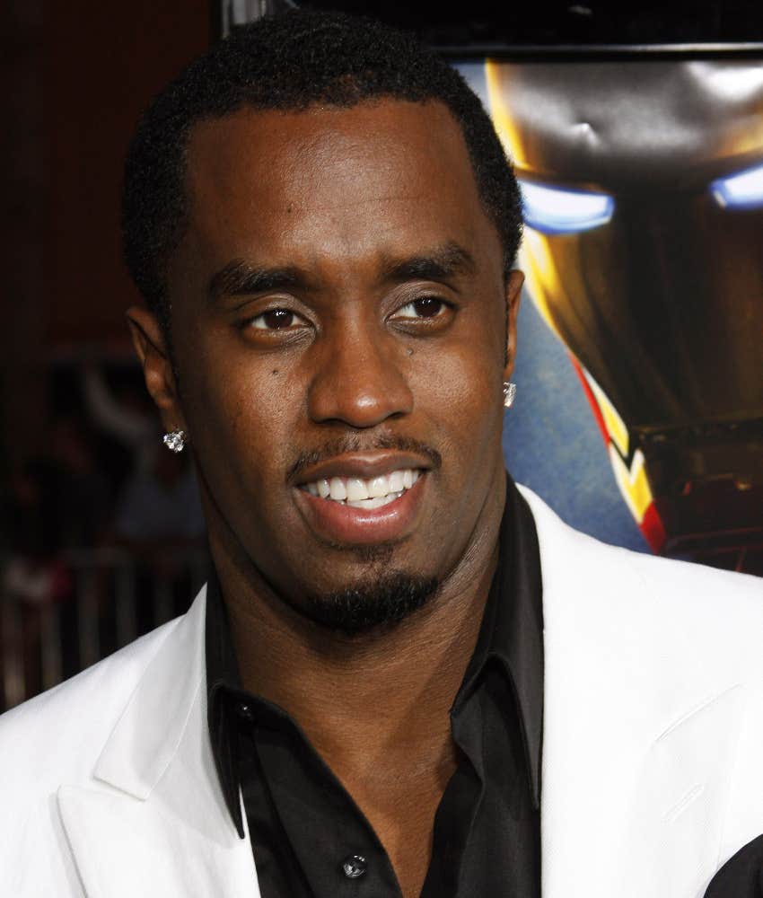 Diddy on the red carpet