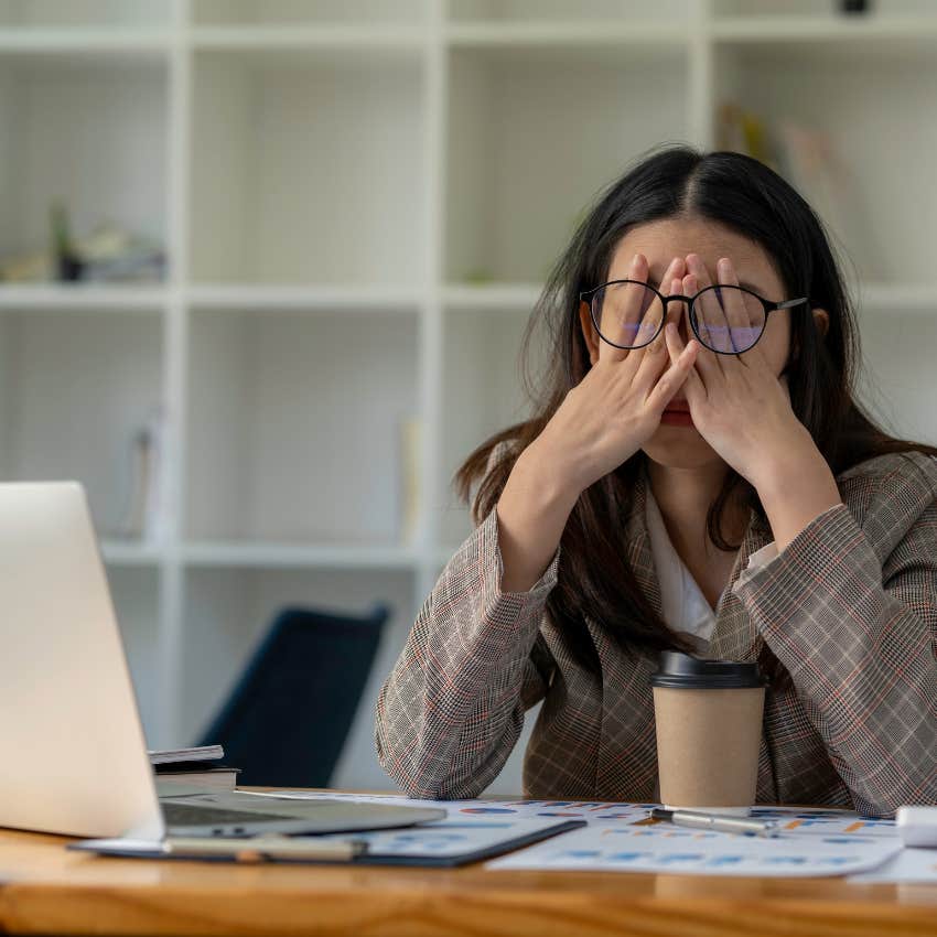 woman who's brain feels broken