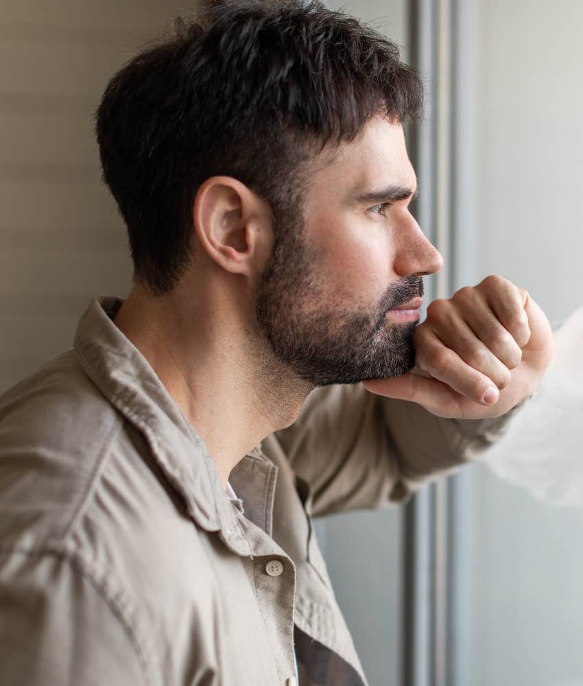 Introvert carefully analyzing every thought