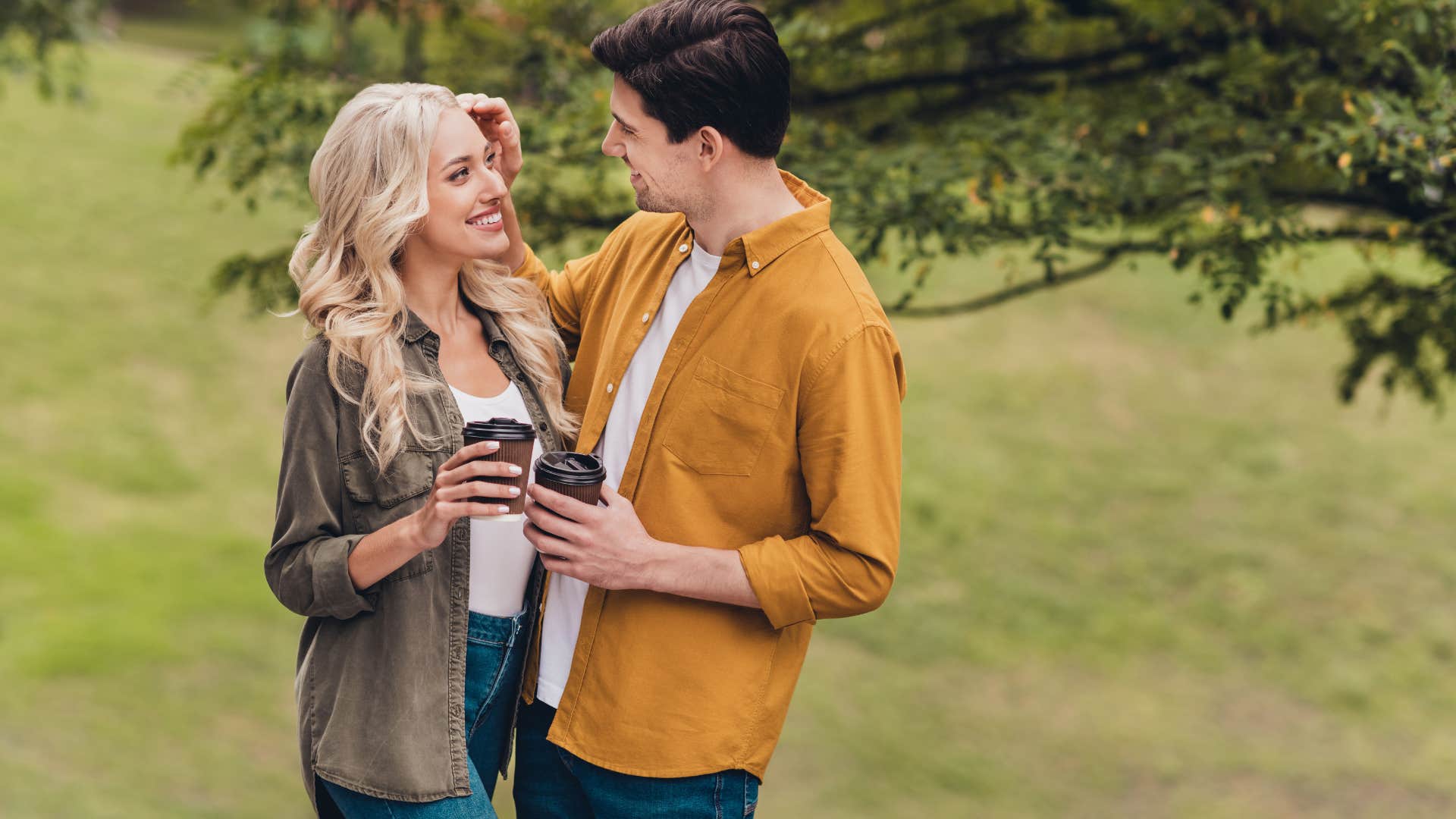 woman who is excellent at flirting saying you're doing a good job