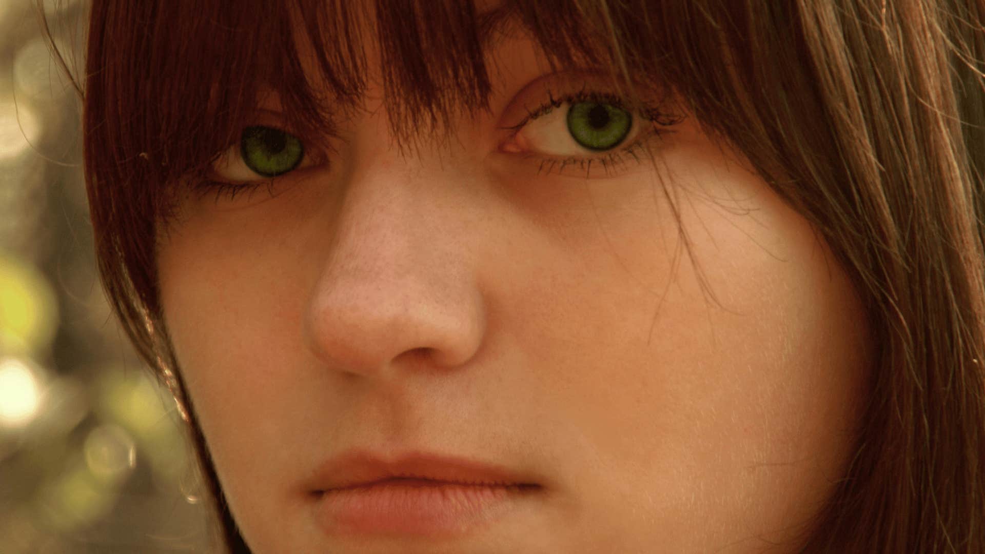 woman who is naturally irresistible look hard at their past