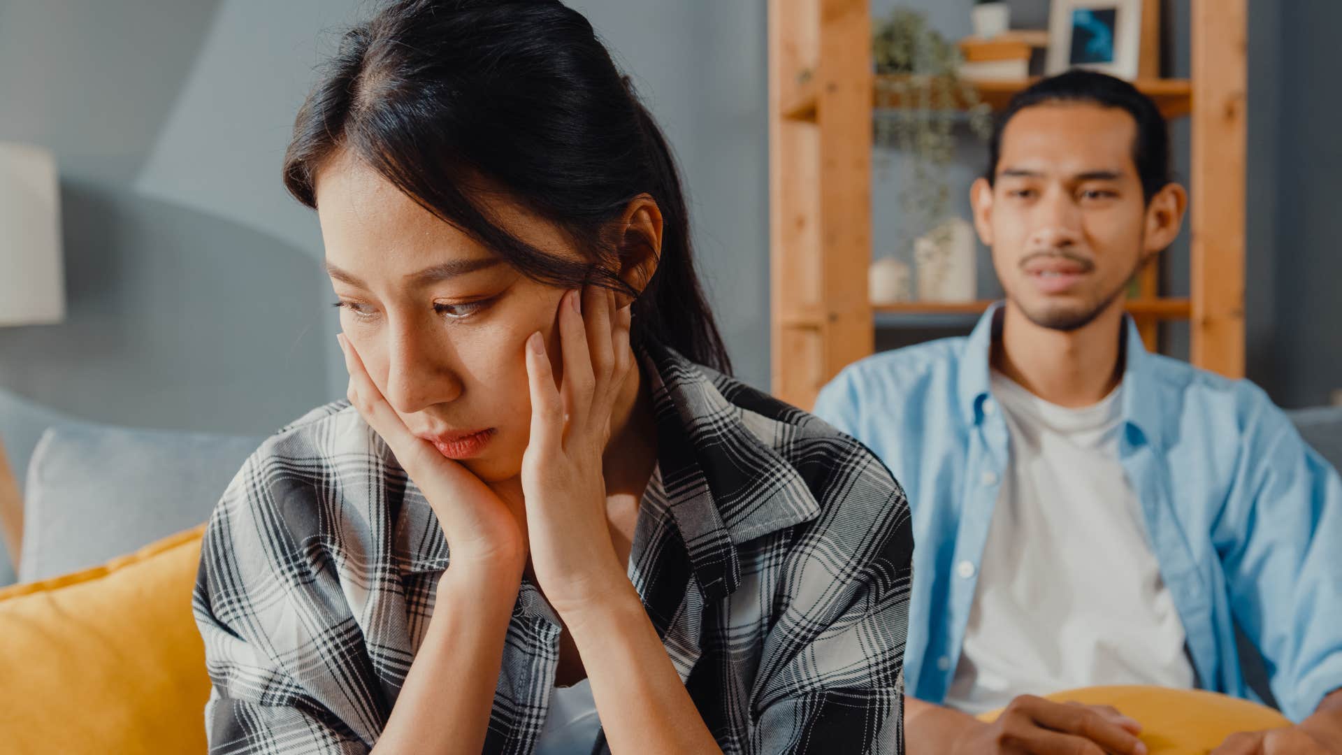 woman dealing with unequal divisions of labor in her relationship