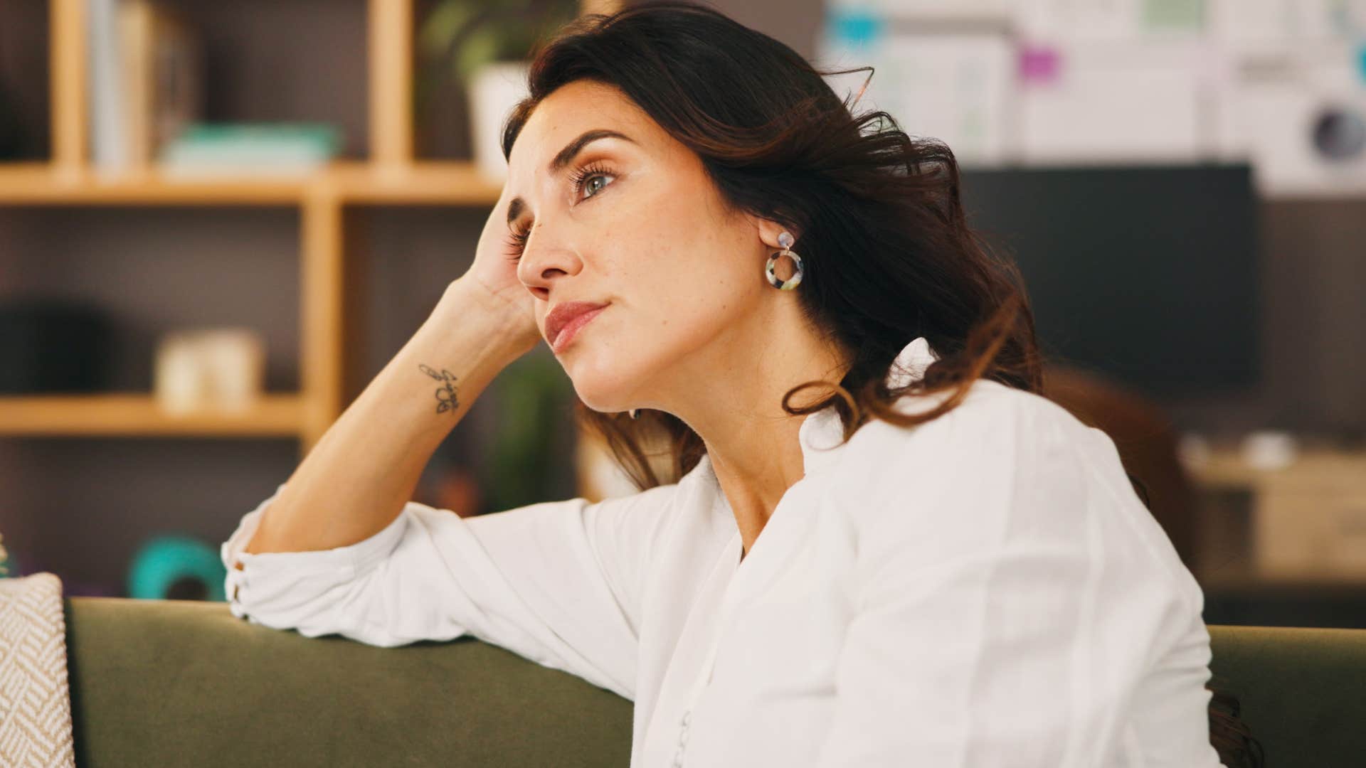 woman who's having a midlife awakening