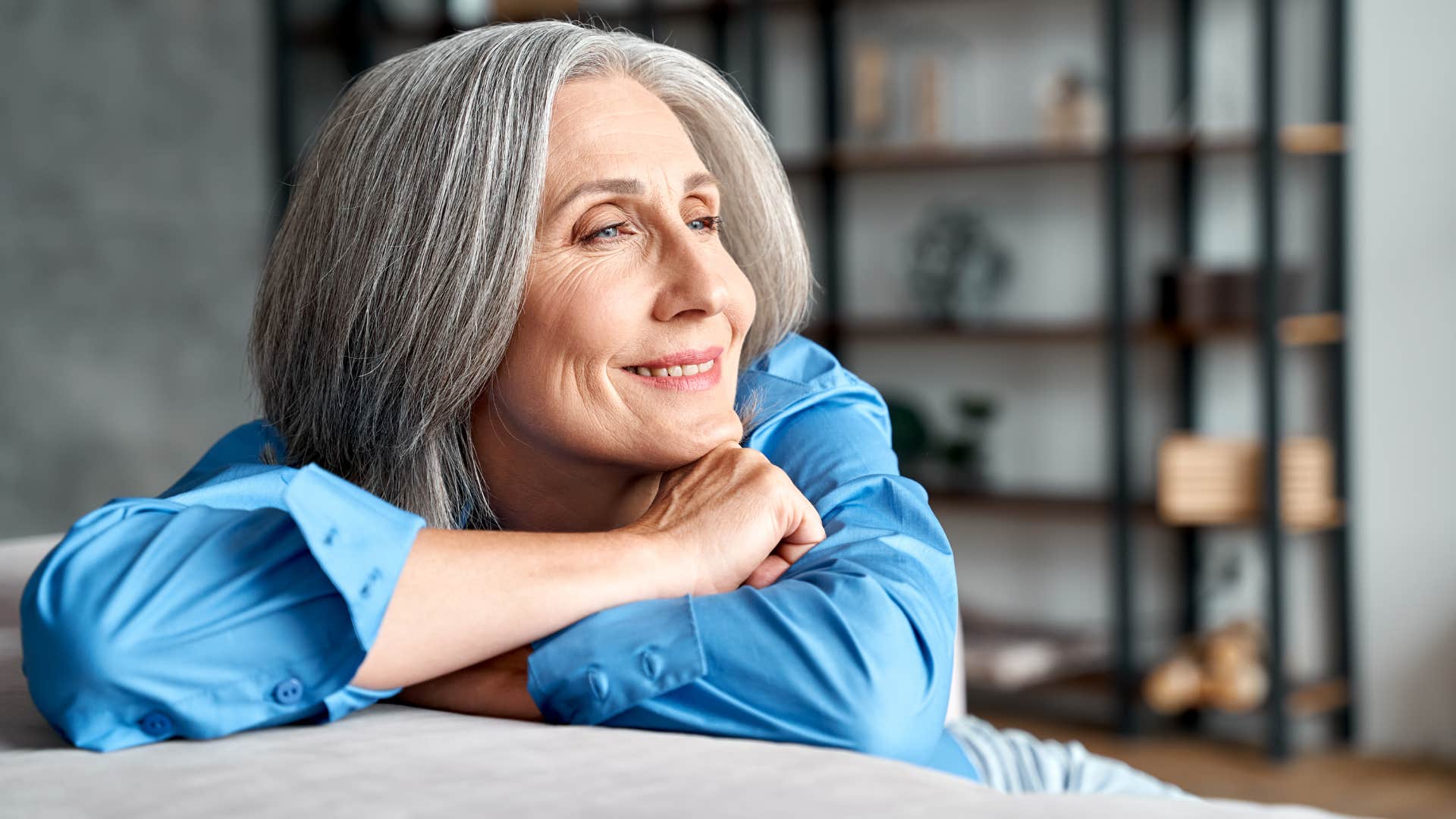 woman feeling at peace after working on healing