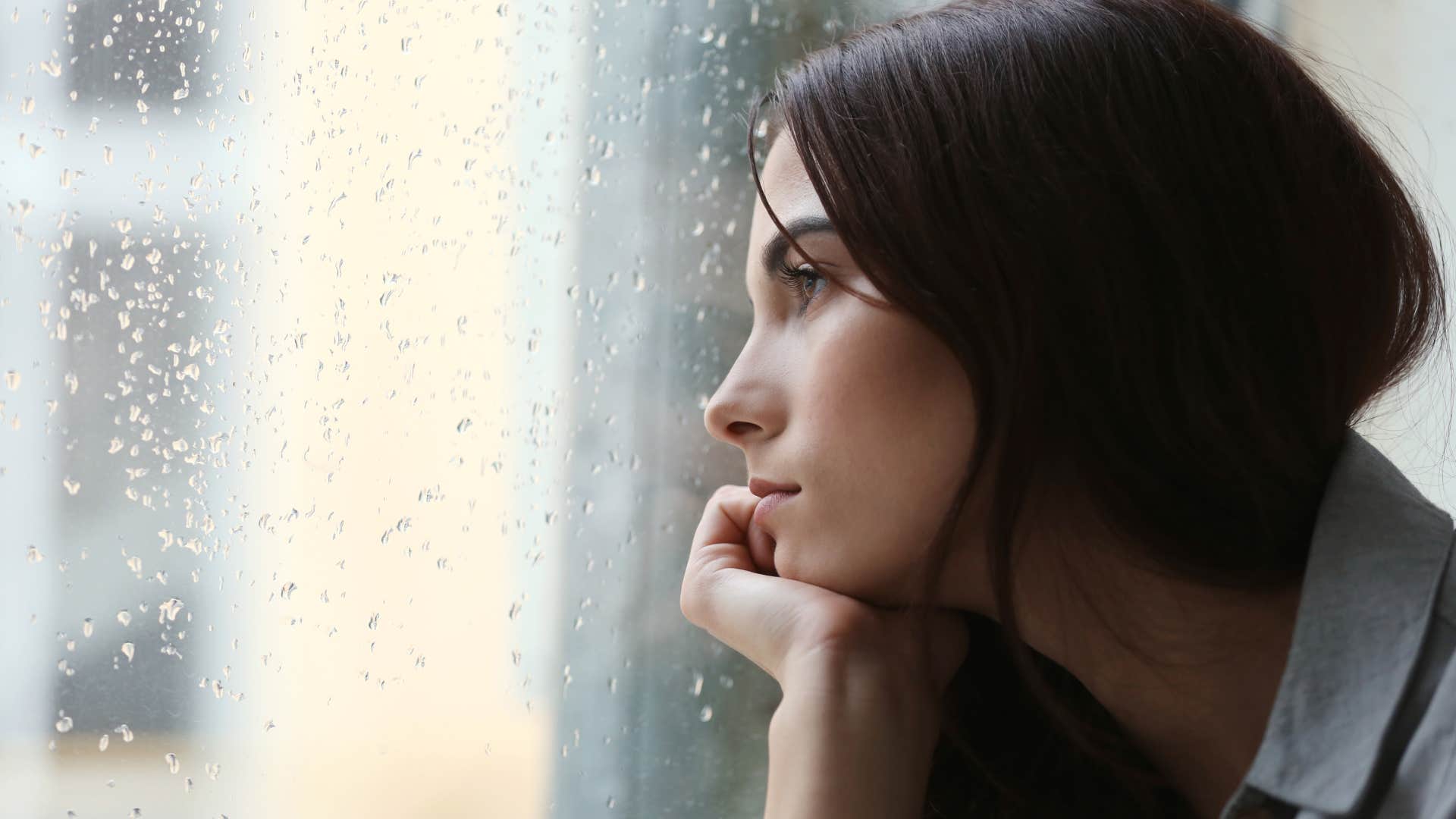 woman with the work habit of not going out that disconnects her from others