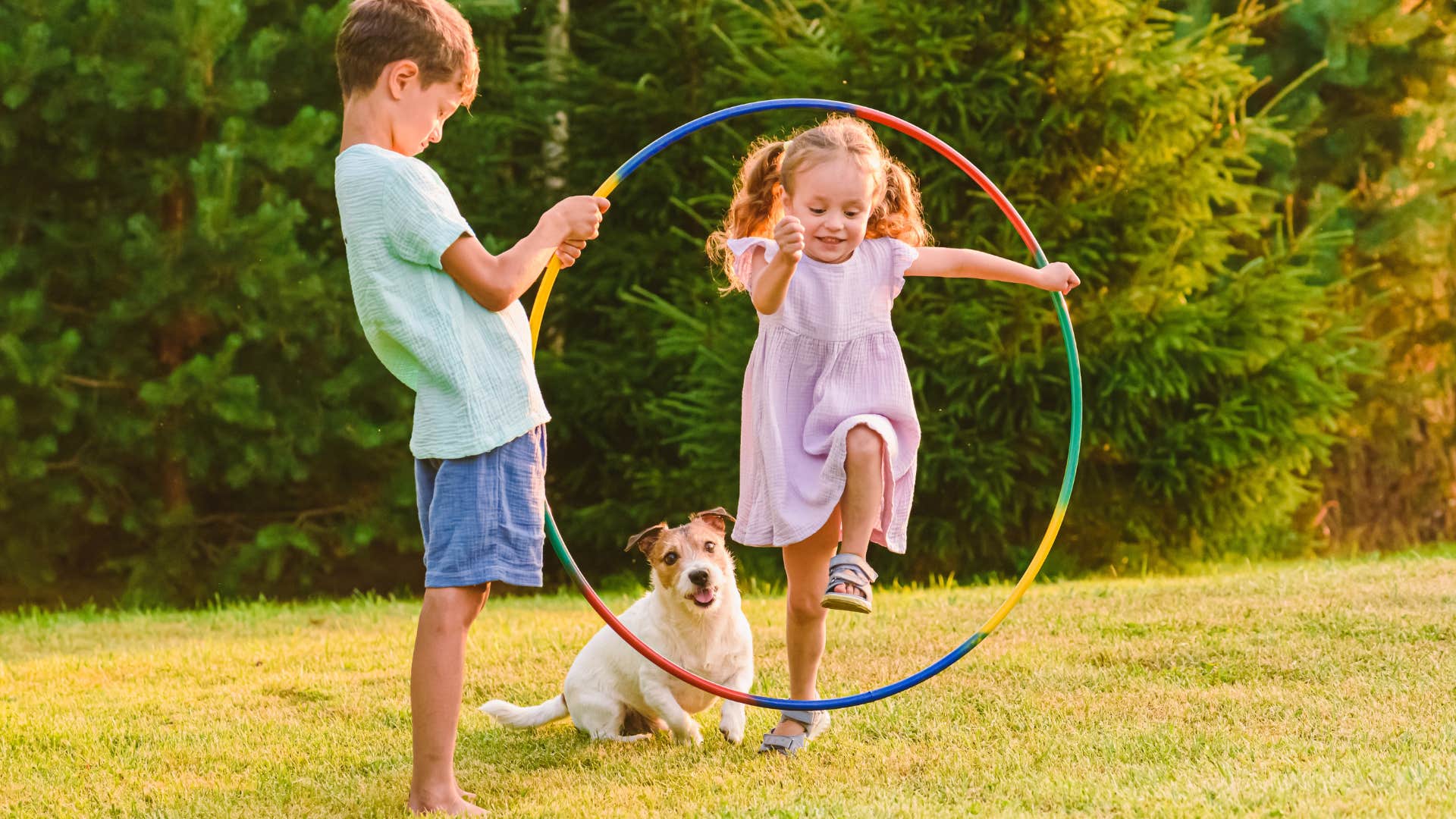 kids who get to play outside until dark