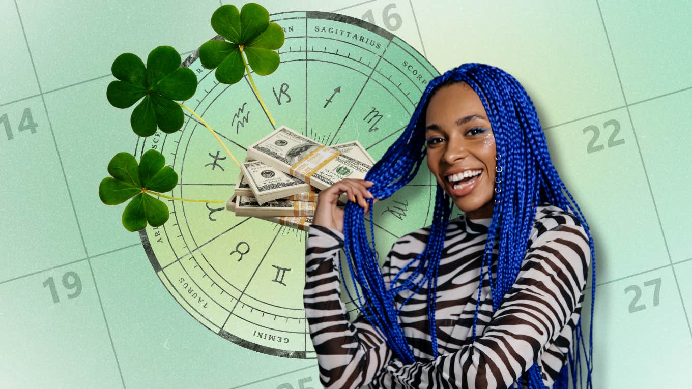 zodiac signs luck good fortune july 4 2025
