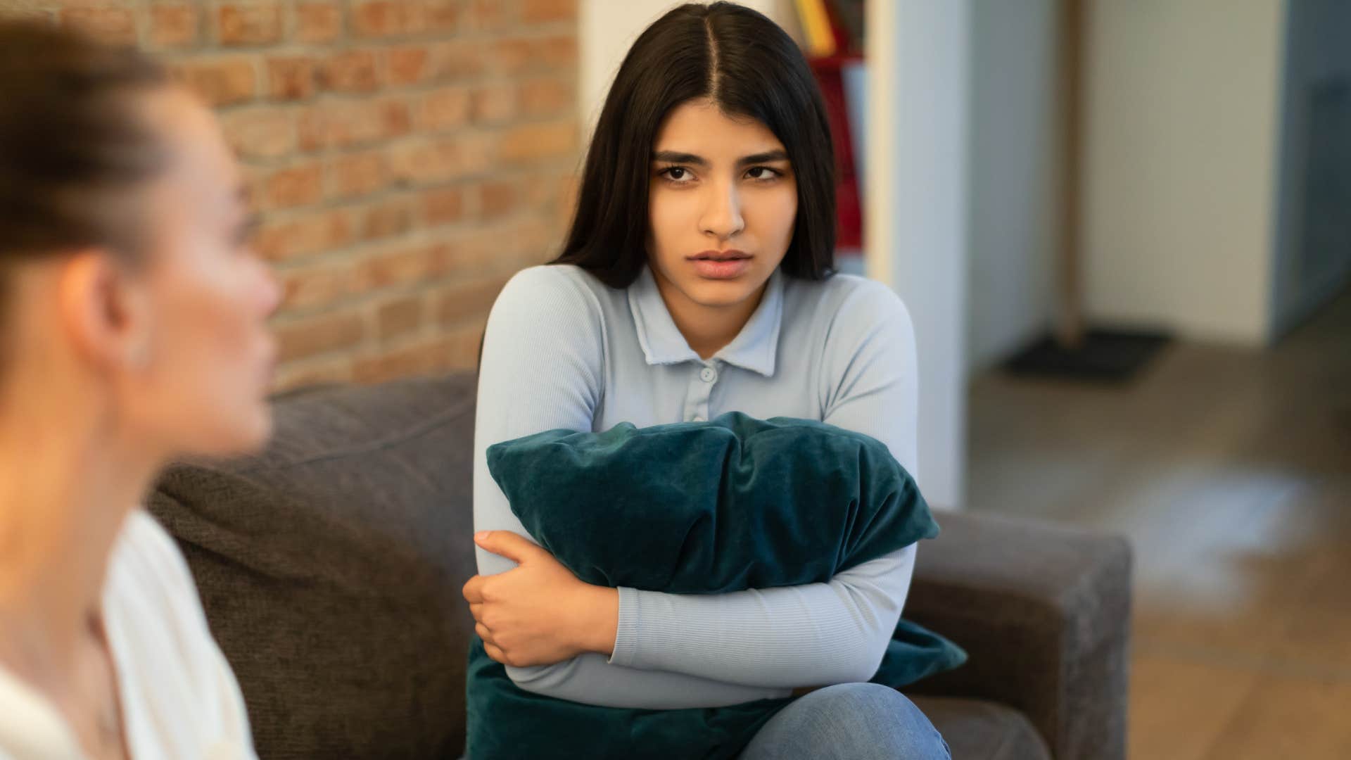 a mother refuses to apologize or acknowledge her daughters sadness