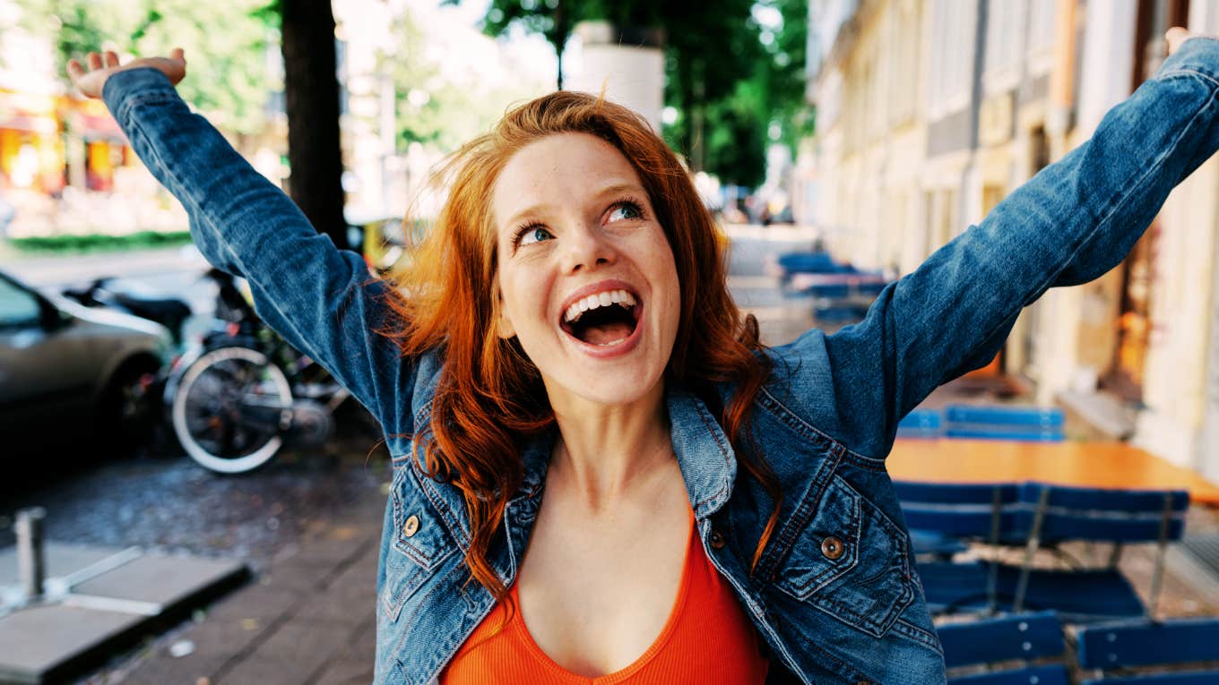 Energized person who is going to have an amazing life 