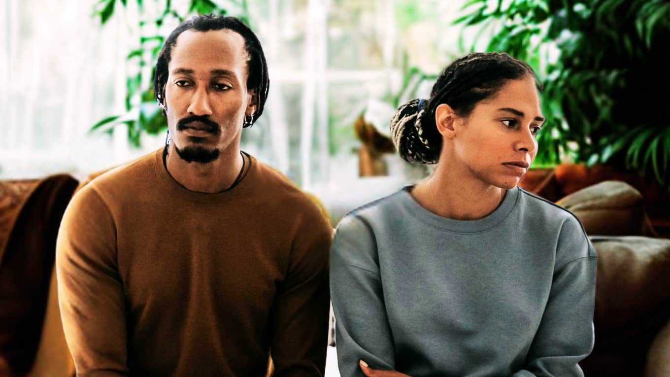 Couple whose relationship is beyond saving. 