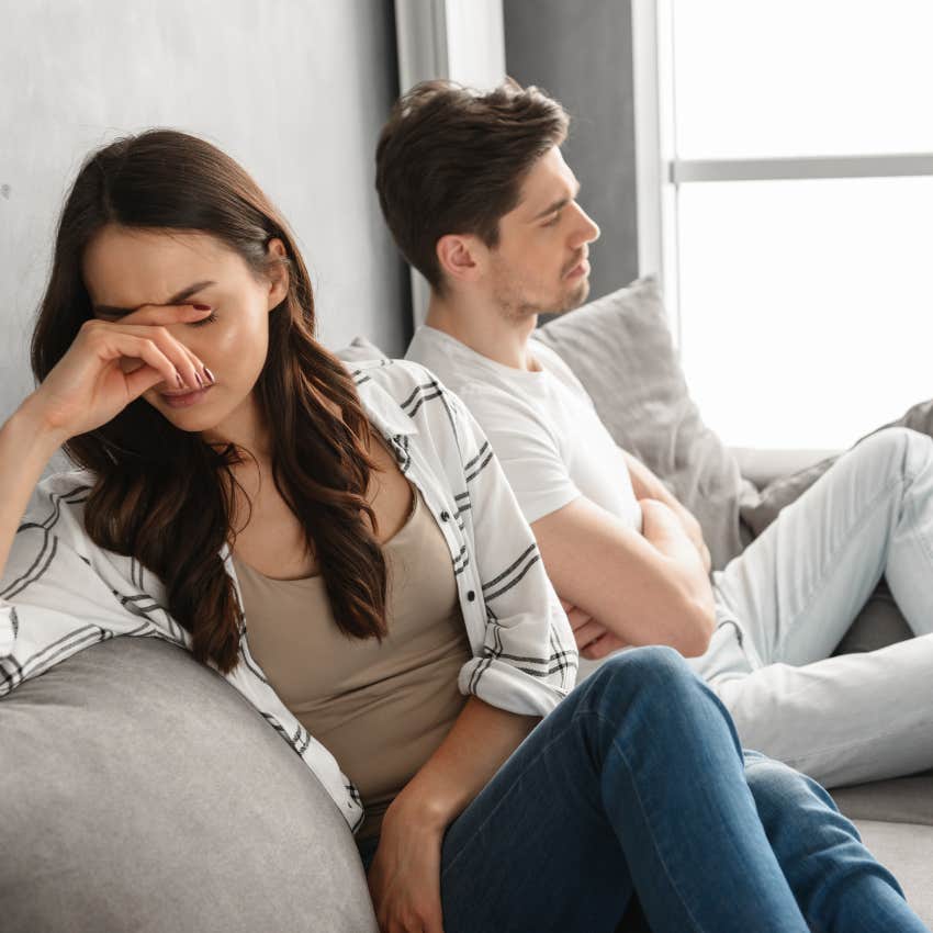 man who is incapable of being emotionally available as he is refusing to compromise