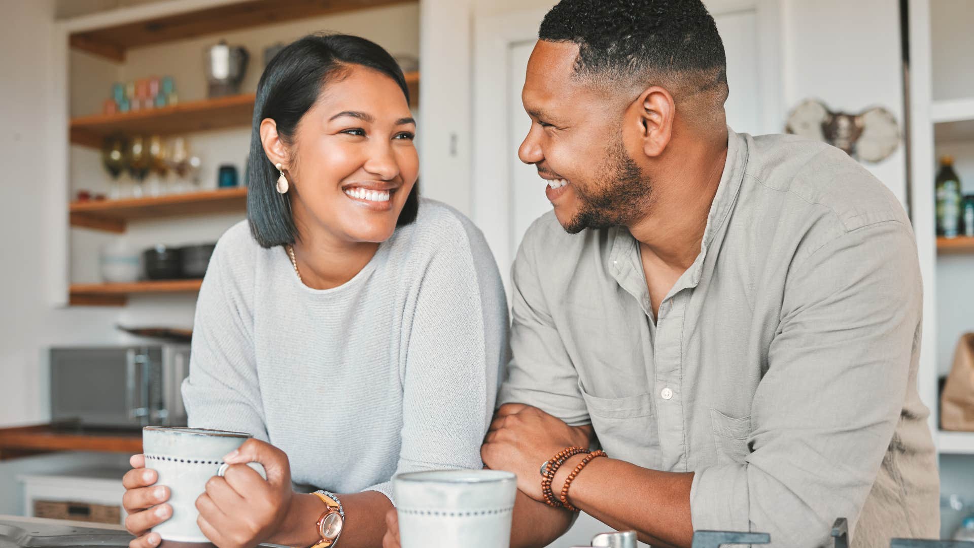 husband who is agreeing with whatever his wife says