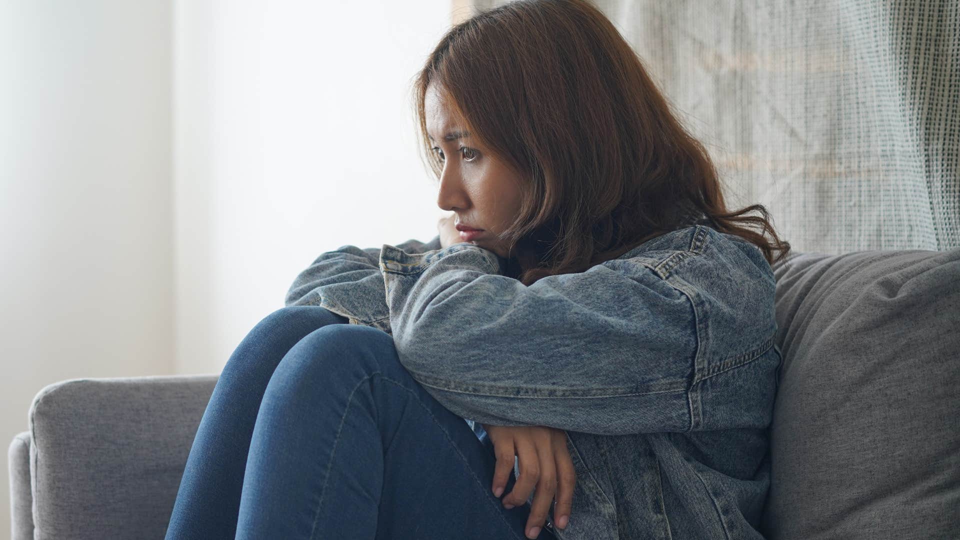 woman causing promising relationship to fail by moping when it doesn't work out